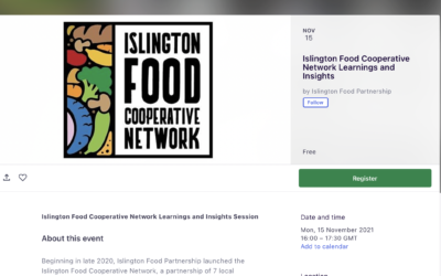 Islington Food Cooperative Network – Learnings and Insights